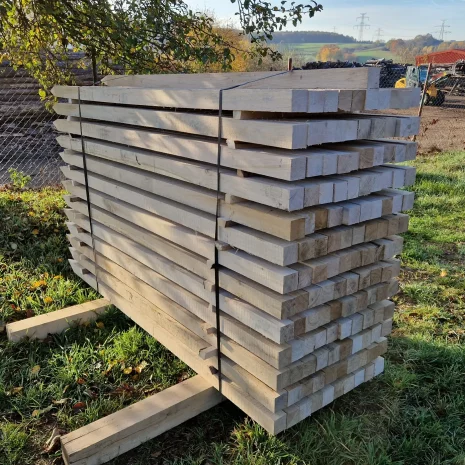 kůly_dub3 dubové hraněné kůly se špicí