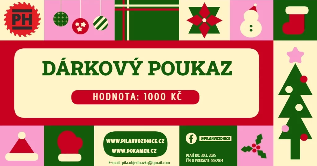 Dárkový poukaz 1000 Kč