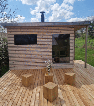 Terasová prkna modřín